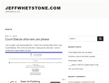 Tablet Screenshot of jeffwhetstone.com